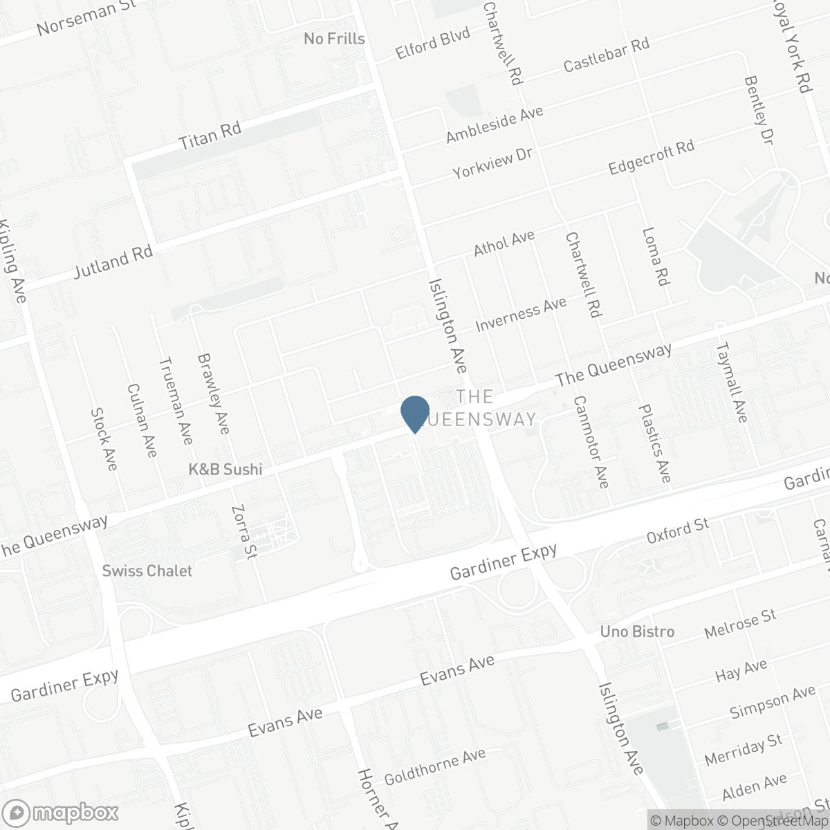 110 - 1040 THE QUEENSWAY AVENUE, Toronto, Ontario M8Z 0A7